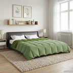 Duvet Estivo Trapuntato Verde 240 x 260 cm Microfibra