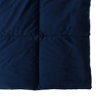 Duvet Estivo Trapuntato Blu Scuro 220 x 240 cm Microfibra