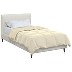 Duvet Estivo Trapuntato Crema 135 x 220 cm Microfibra