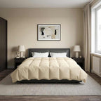 Duvet Estivo Trapuntato Crema 220 x 260 cm Microfibra