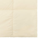 Duvet Estivo Trapuntato Crema 240 x 260 cm Microfibra