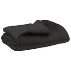 Piumone Completo Annuale Antracite 140 x 200 cm Microfibra