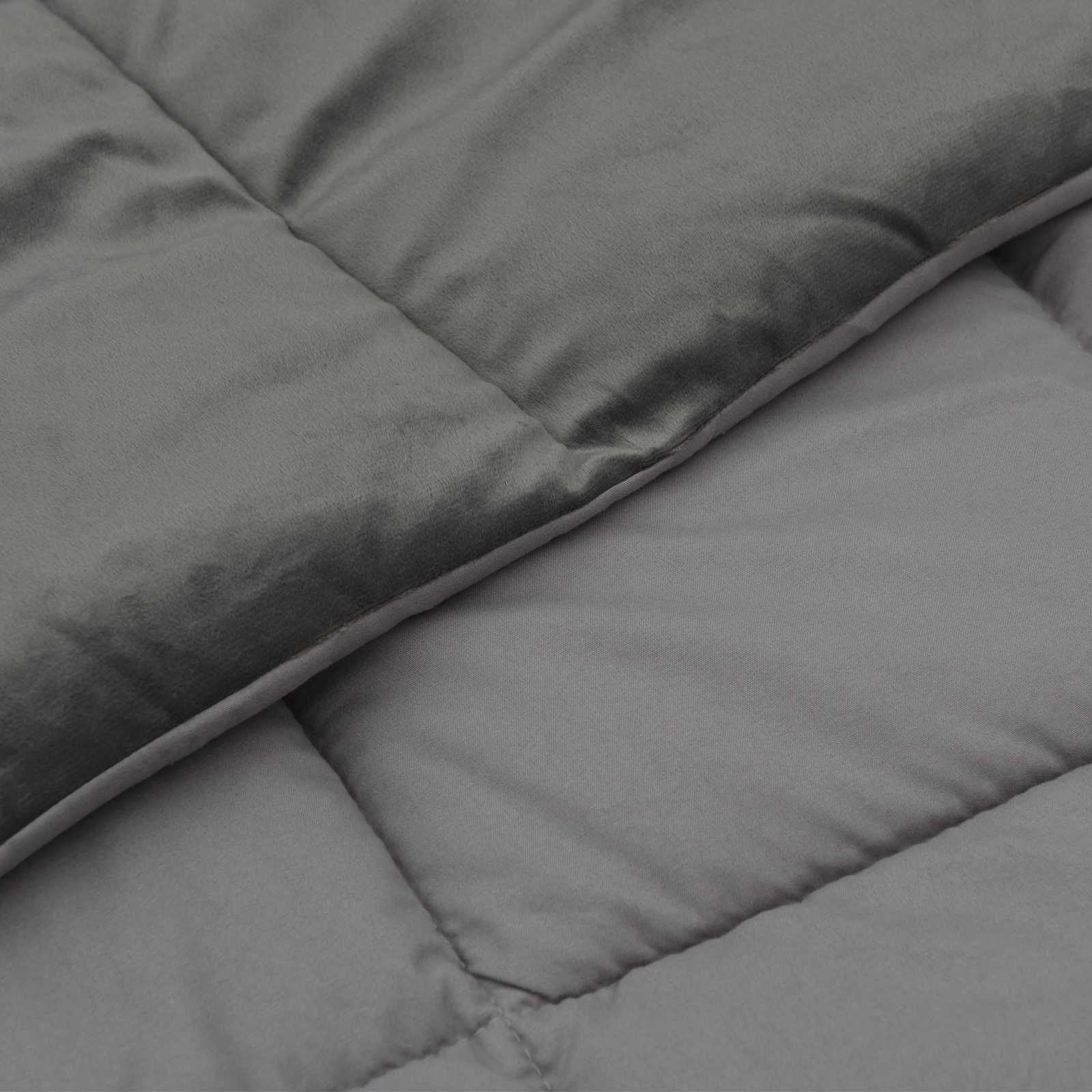 Piumone Completo Annuale Grigio chiaro 155 x 200 cm Microfibra