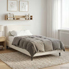 Piumone Completo Annuale Grigio chiaro 155 x 200 cm Microfibra