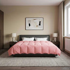 Piumone Completo Annuale Rosa 200 x 200 cm Microfibra