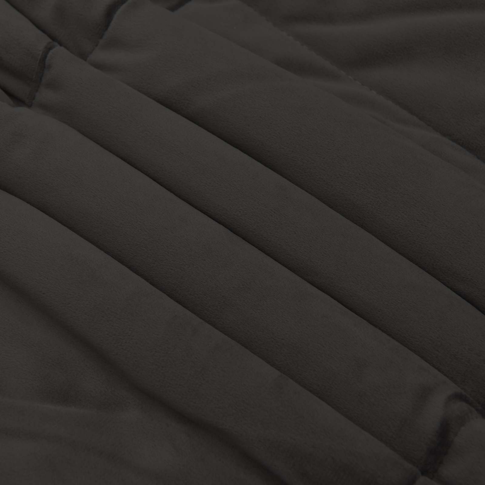 Duvet Invernale Trapuntato Antracite 240 x 260 cm Microfibra