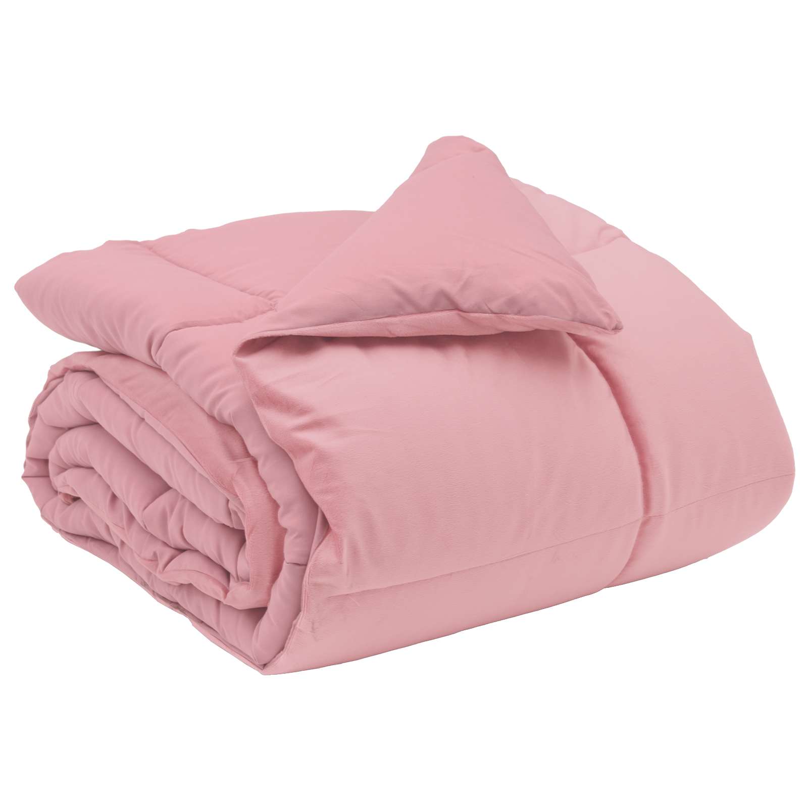 Duvet Invernale Trapuntato Rosa 135 x 200 cm Microfibra