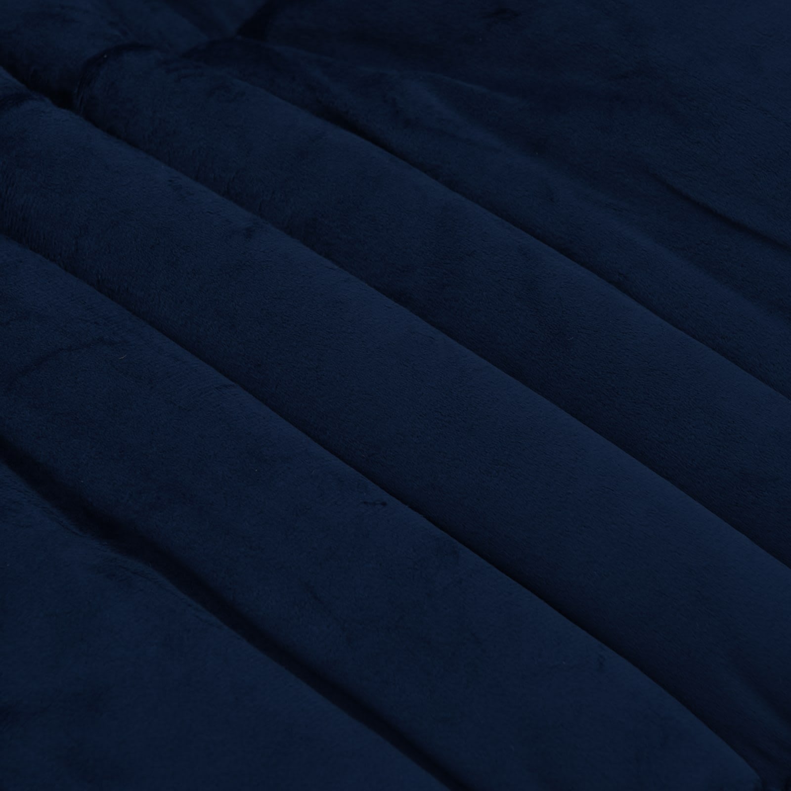 Duvet Invernale Trapuntato Blu Scuro 135 x 220 cm Microfibra
