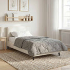 Duvet Estivo Trapuntato Grigio chiaro 155 x 200 cm