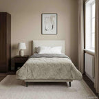 Duvet Estivo Trapuntato Grigio chiaro 155 x 200 cm