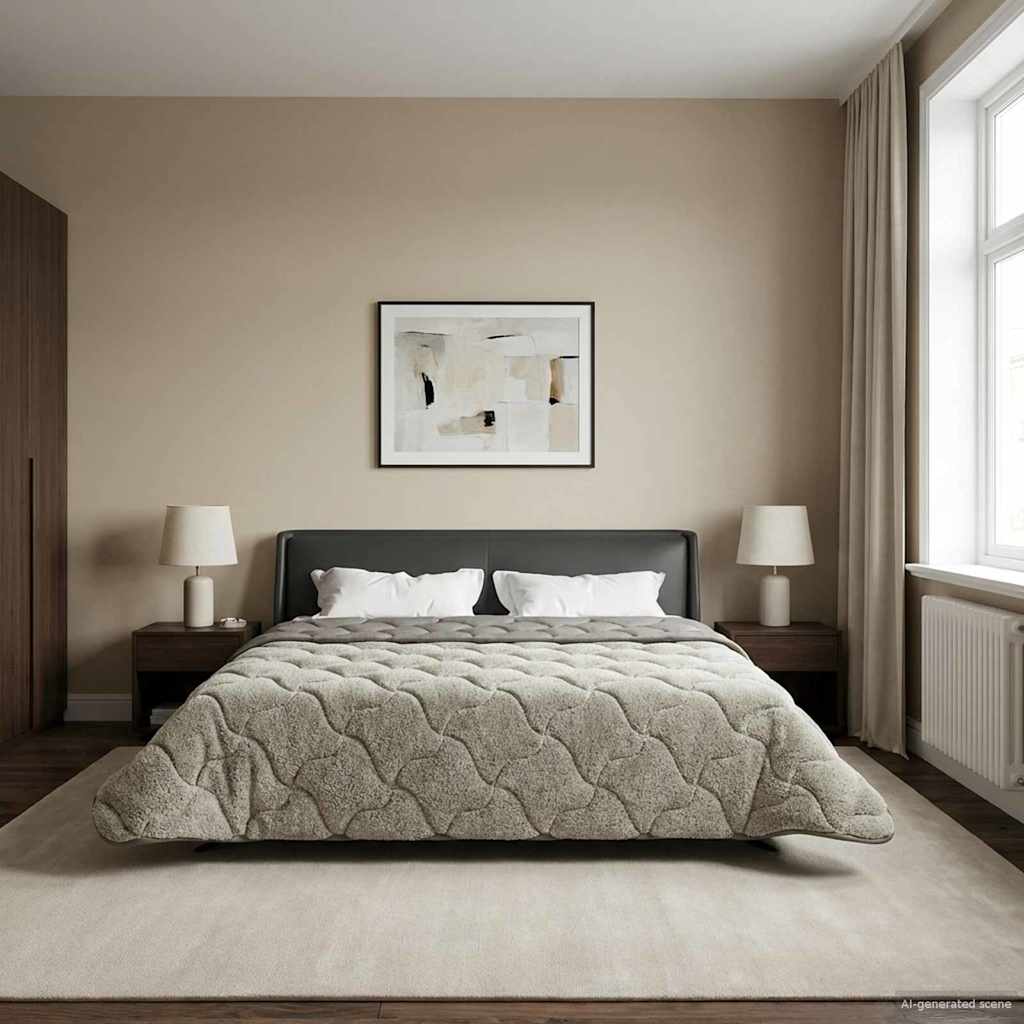 Duvet Estivo Trapuntato Grigio chiaro 200 x 240 cm