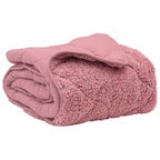 Duvet Estivo Rosa 200 x 220 cm Microfibra e Fleece Teddy