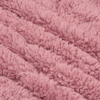 Duvet Estivo Rosa 220 x 260 cm Microfibra e Fleece Teddy