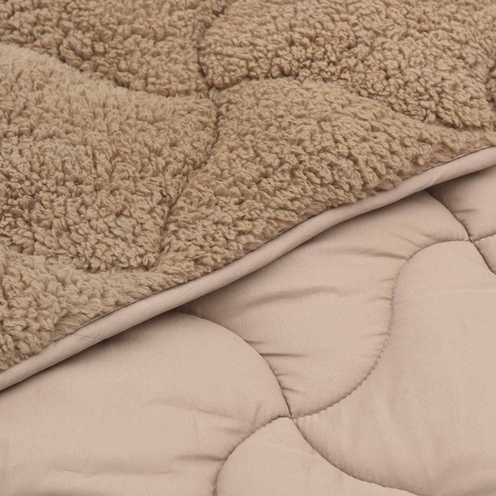 Duvet Estivo Talpa 155 x 200 cm Microfibra e Fleece Teddy