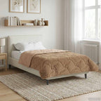 Duvet Estivo Talpa 155 x 200 cm Microfibra e Fleece Teddy