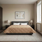Duvet Estivo Talpa 200 x 200 cm Microfibra e Fleece Teddy