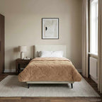 Duvet Estivo Talpa 135 x 220 cm Microfibra e Fleece Teddy