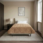 Duvet Estivo Talpa 140 x 220 cm Microfibra e Fleece Teddy