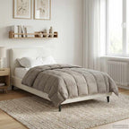 Duvet Estivo Talpa 155 x 220 cm Microfibra e Fleece Teddy