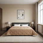 Duvet Estivo Talpa 220 x 260 cm Microfibra e Fleece Teddy