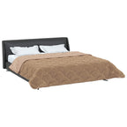 Duvet Estivo Talpa 220 x 260 cm Microfibra e Fleece Teddy