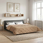 Duvet Estivo Talpa 240 x 260 cm Microfibra e Fleece Teddy