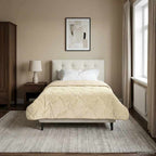 Duvet Estivo Crema 135 x 200 cm Microfibra e Fleece Teddy