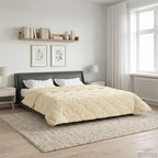 Duvet Estivo Crema 220 x 240 cm Microfibra e Fleece Teddy