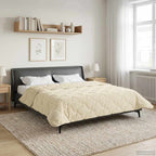 Duvet Estivo Crema 220 x 260 cm Microfibra e Fleece Teddy