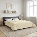 Duvet Estivo Crema 240 x 260 cm Microfibra e Fleece Teddy