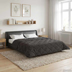 Piumone Completo Annuale Trapuntato Antracite 220 x 240 cm