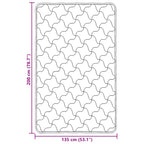 Piumone Completo Annuale Trapuntato Grigio chiaro 135 x 200 cm