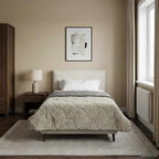 Piumone Completo Annuale Trapuntato Grigio chiaro 135 x 200 cm