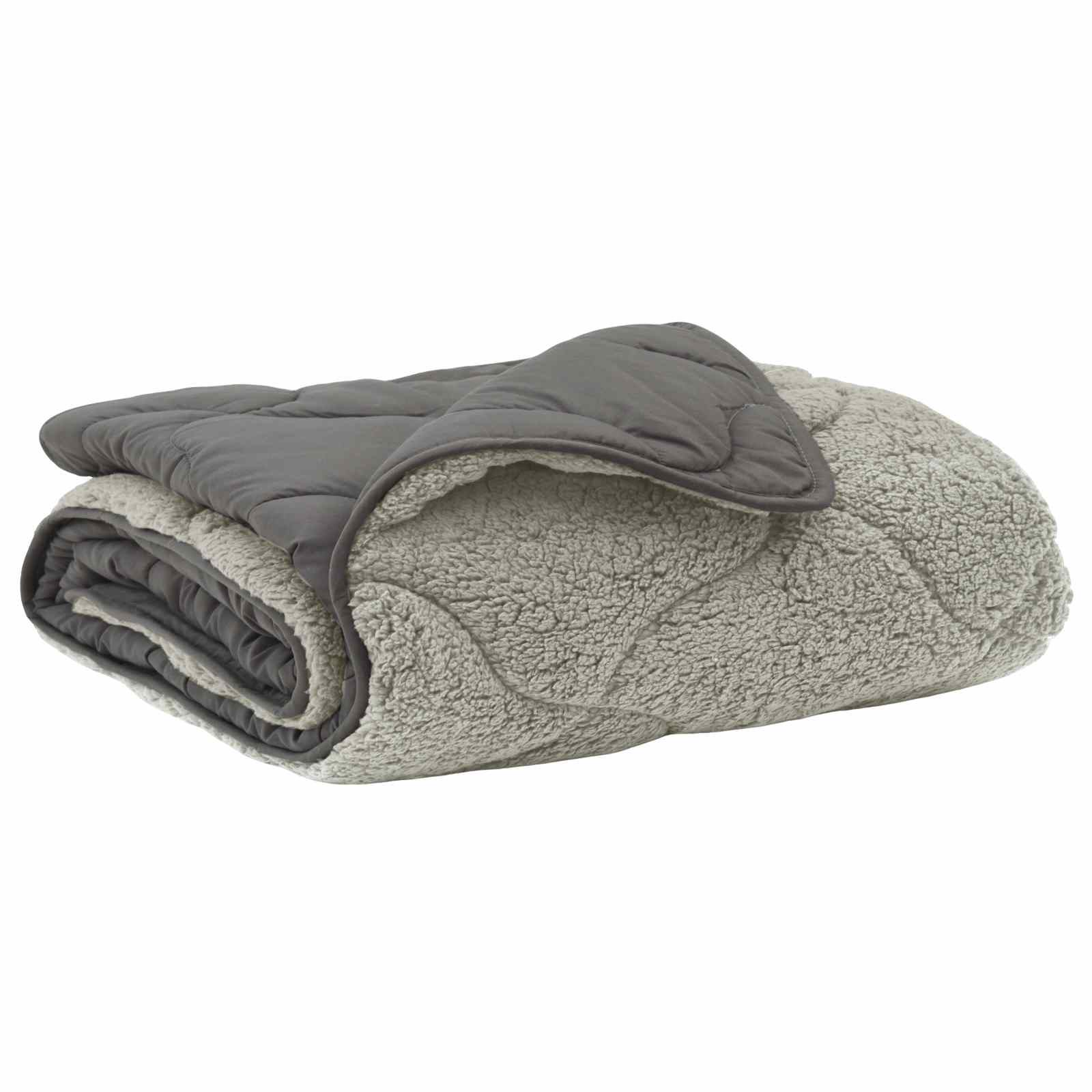 Piumone Completo Annuale Trapuntato Grigio chiaro 140 x 220 cm