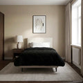 Piumone Completo Annuale Trapuntato Nero 135 x 220 cm