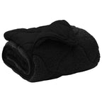 Piumone Completo Annuale Trapuntato Nero 135 x 220 cm