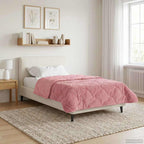 Piumone Completo Annuale Trapuntato Rosa 135 x 200 cm