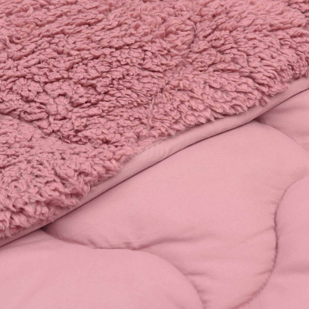 Piumone Completo Annuale Trapuntato Rosa 140 x 220 cm