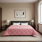 Piumone Completo Annuale Trapuntato Rosa 220 x 260 cm