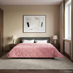 Piumone Completo Annuale Trapuntato Rosa 240 x 260 cm