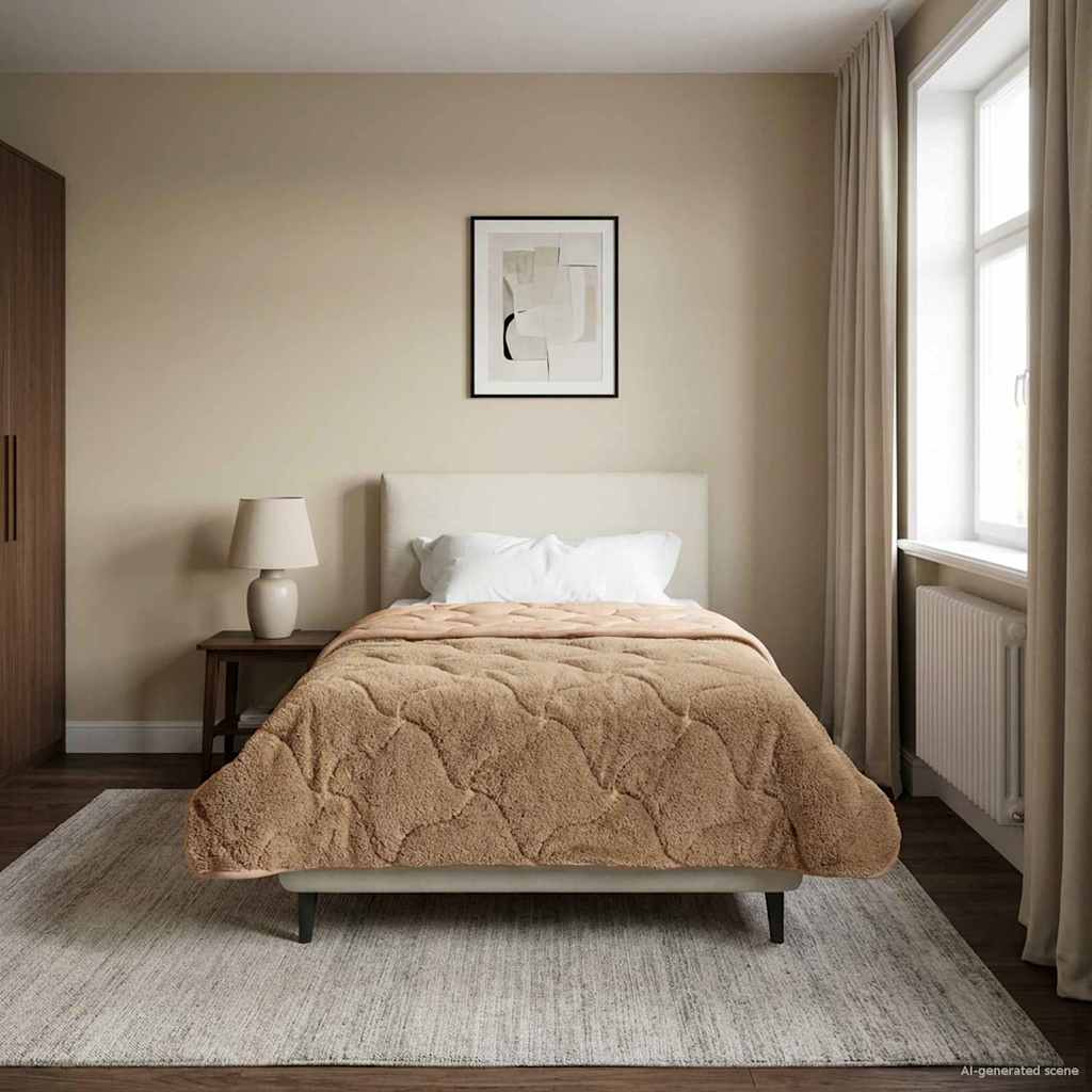 Piumone Completo Annuale Trapuntato Talpa 135 x 220 cm