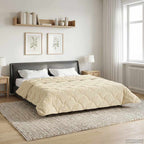 Piumone Completo Annuale Trapuntato Crema 220 x 240 cm