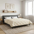 Piumone Completo Annuale Trapuntato Crema 220 x 260 cm