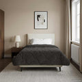 Duvet Invernale Trapuntato Antracite 140 x 220 cm