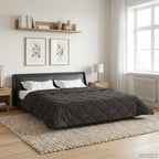 Duvet Invernale Trapuntato Antracite 200 x 200 cm