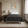 Duvet Invernale Trapuntato Antracite 135 x 200 cm