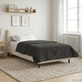 Duvet Invernale Trapuntato Antracite 155 x 220 cm