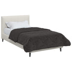 Duvet Invernale Trapuntato Antracite 155 x 220 cm