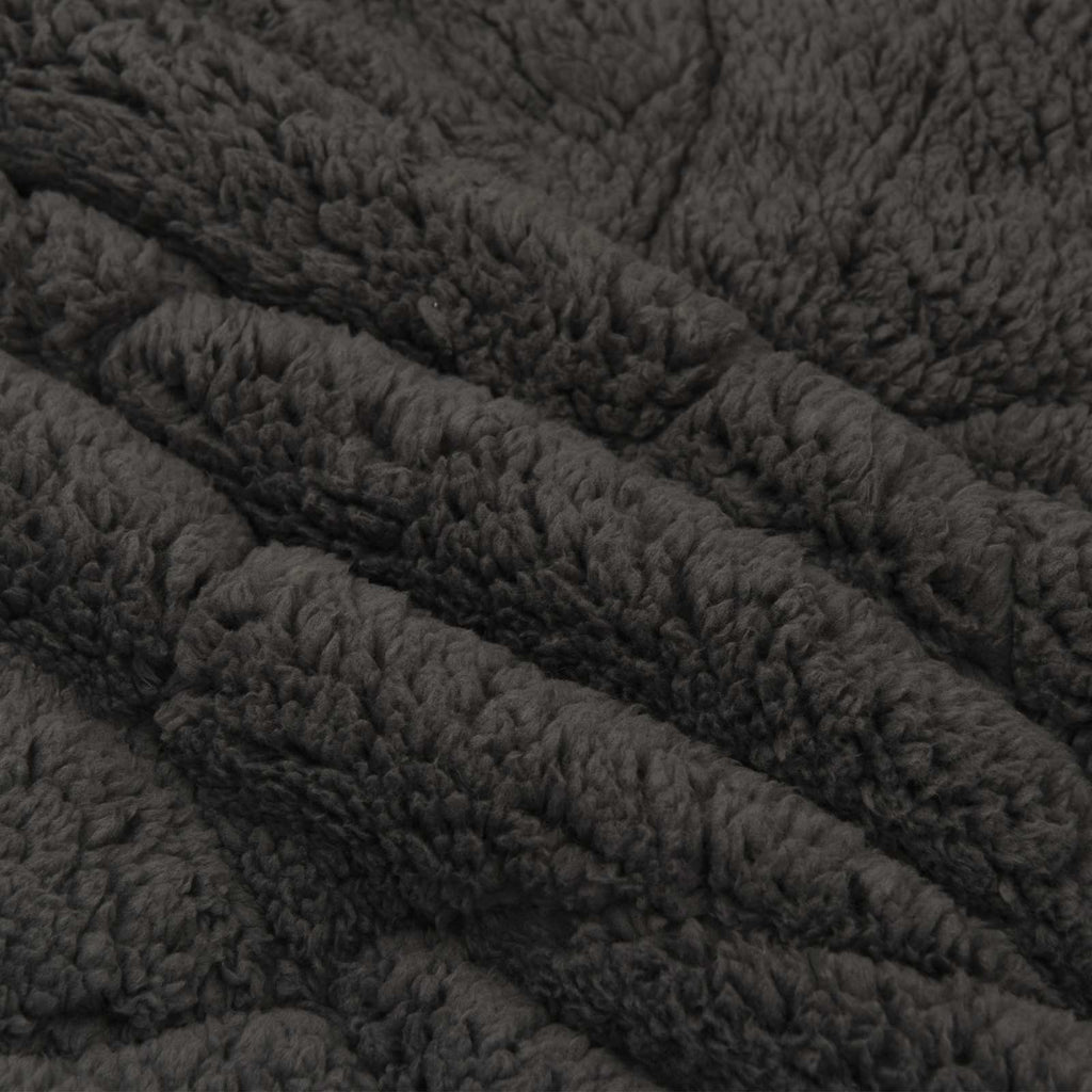 Duvet Invernale Trapuntato Antracite 220 x 240 cm