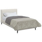 Duvet Invernale Trapuntato Grigio chiaro 155 x 200 cm